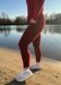 Лосины женские с начесом 44-46 бордовый (1143) 1143 фото 2 - комсомольский трикотаж