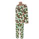 Пижама женская махровая дед мороз - комсомольский трикотаж