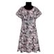 Платье женское листья - комсомольский трикотаж
