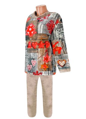 Пижама женская махровая новый год - фабрика трикотажа
