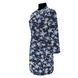 Платье оттоман с длинными рукавами лилия - комсомольский трикотаж