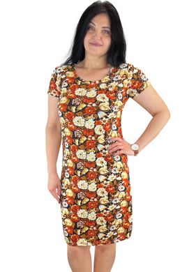 Платье женское цветы вискоза - фабрика трикотажа