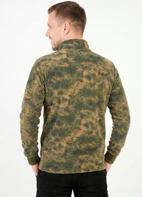 Кофта чоловіча на блискавці 54-56 хакі 4170 фото - трикотаж Комсомольськ