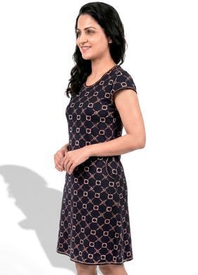 Туника летняя 60-62 тёмно-синий (3104) 3104 фото - фабрика трикотажа
