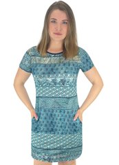 Платье женское с карманами вискоза абстракция - фабрика трикотажа