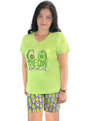 Пижама футболка с шортами авокадо - фабрика трикотажа