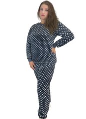 Пижама женская махровая горох - фабрика трикотажа