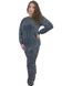 Пижама женская махровая горох - комсомольский трикотаж