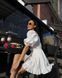 Платье укороченное хлопок 40-42 белый (5040) 5040 фото 6 - комсомольский трикотаж