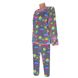 Пижама женская махровая разноцветная звезда - комсомольский трикотаж