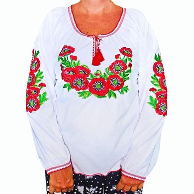 Вишиванка жіноча з довгими рукавами - трикотаж Комсомольськ